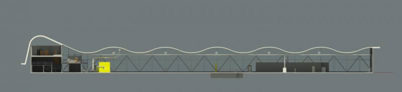 Modèle numérique d’un bâtiment industriel à Bordeaux 3