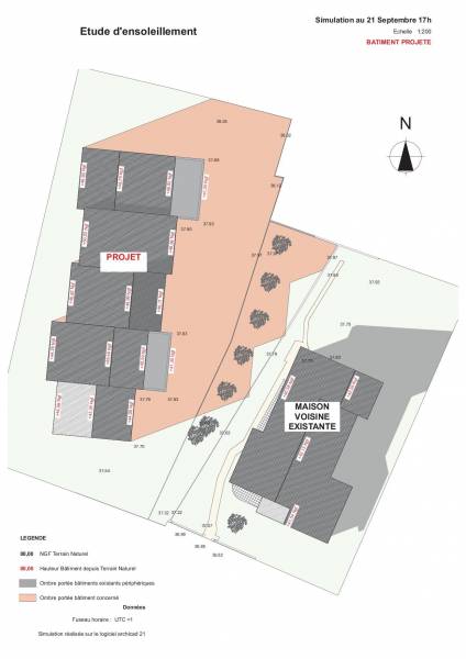 Etude perte d'ensoleillement pour préjudice proche de Bordeaux